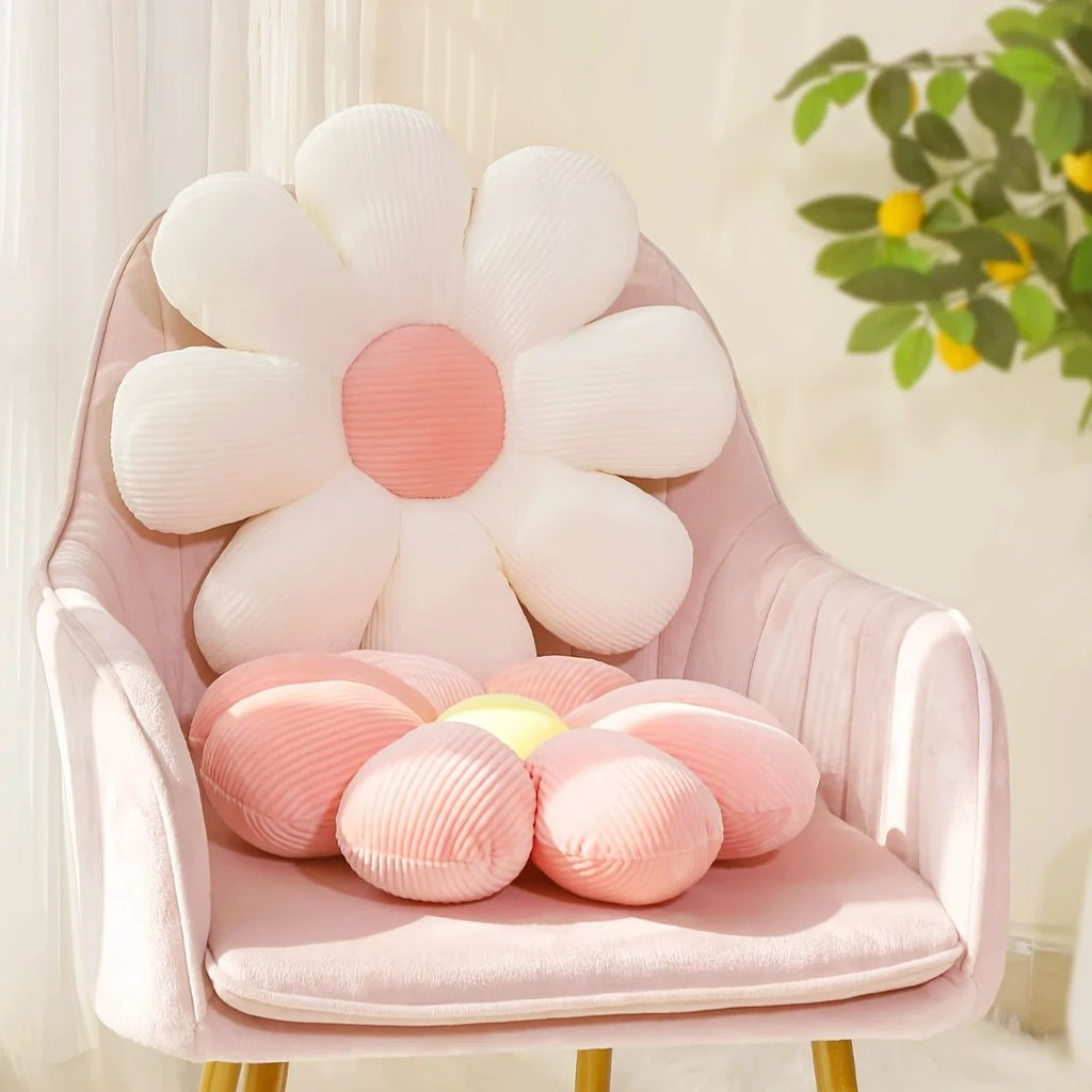Daisy Plush Cushion by Bowlift