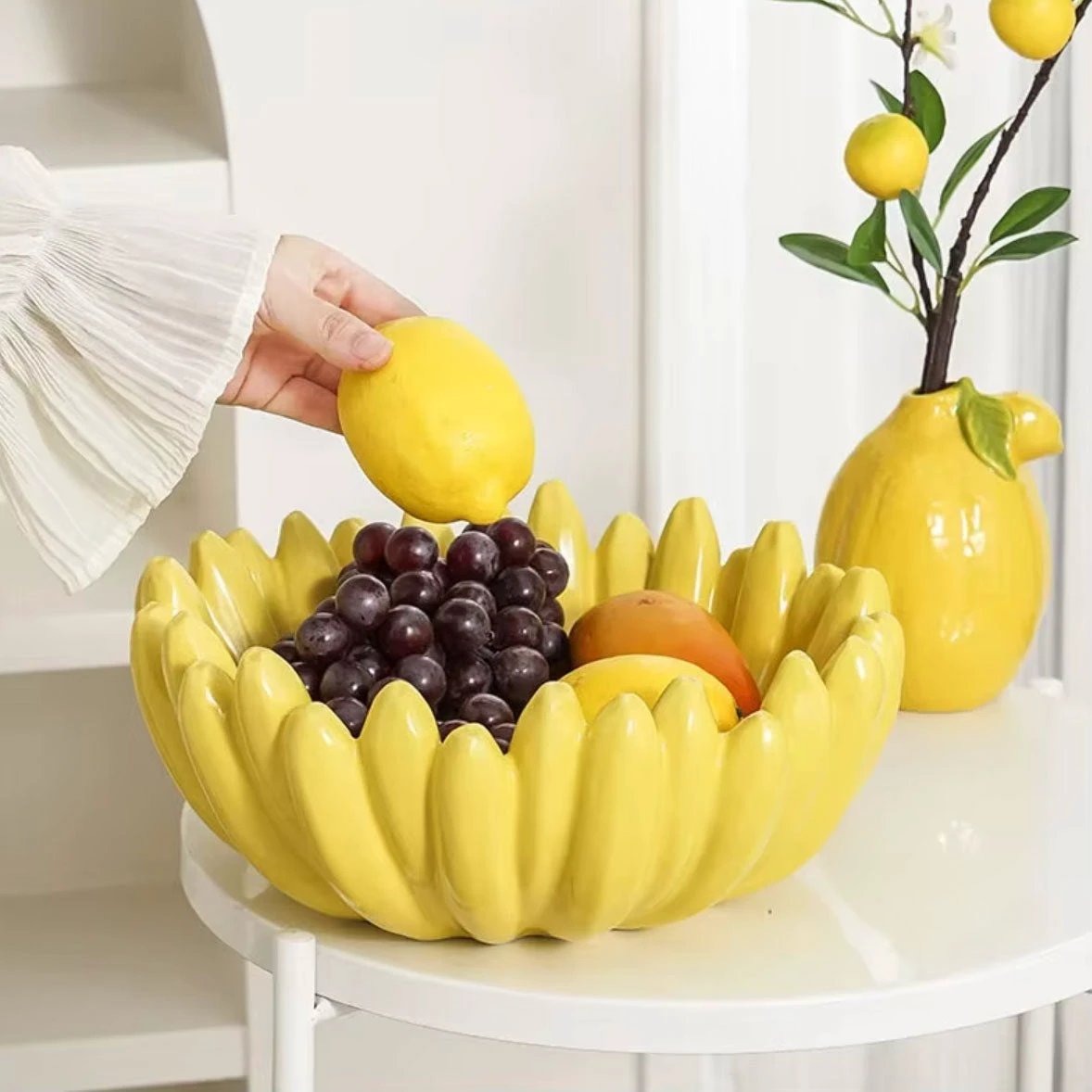Banana Ceramic Storage Tray by Bowlift