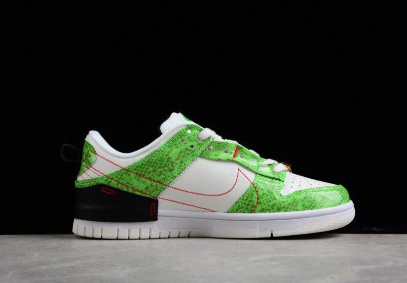 NK Dunk Low Disrupt 2 “Just Do It” Green White Black by Air Jordan
