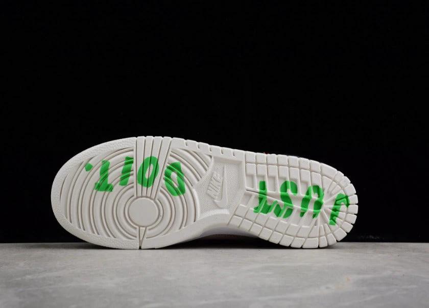 NK Dunk Low Disrupt 2 “Just Do It” Green White Black by Air Jordan