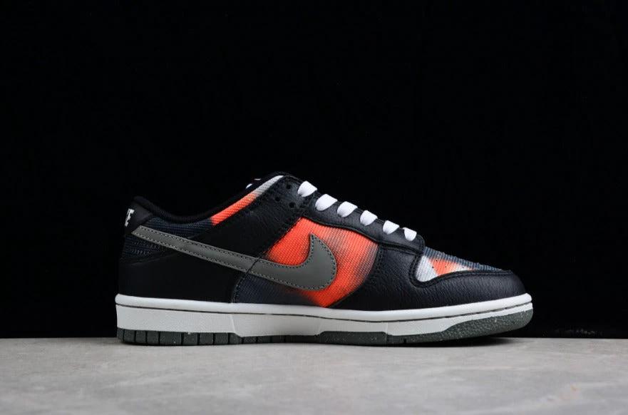 NK Dunk Low Graffiti Black Red Grey by Air Jordan