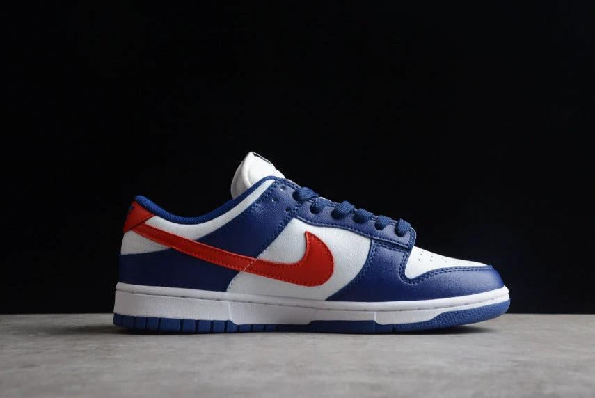 NK Dunk Low 'White And University Red' by Air Jordan
