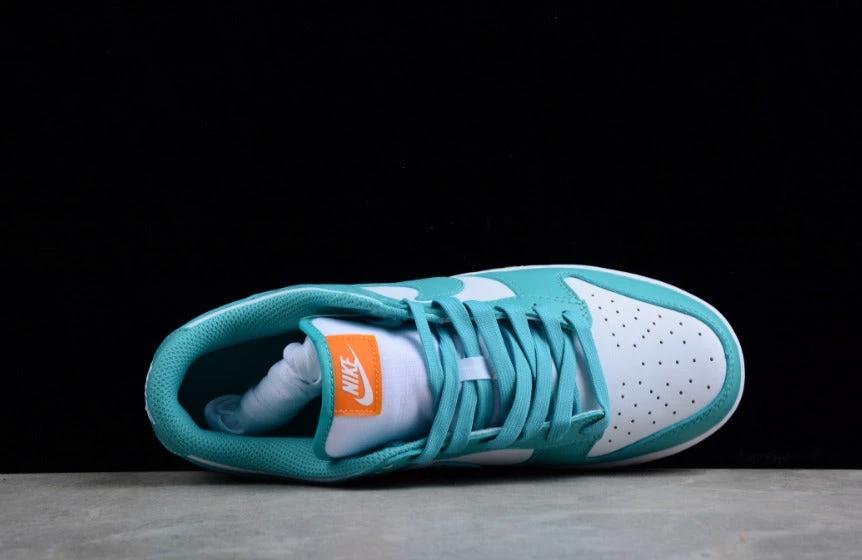NK Dunk Low “Turquoise and Orange” by Air Jordan