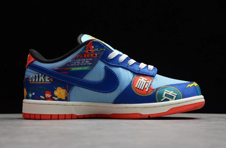 NK Dunk Low Retro “Firecracker” by Air Jordan
