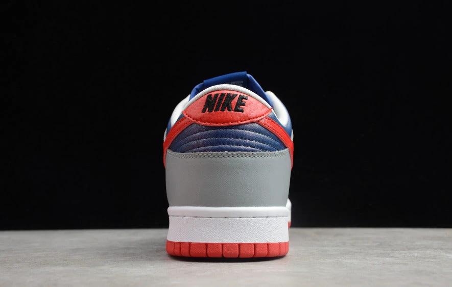 NK Dunk Low Samba Gray Blue Red by Air Jordan