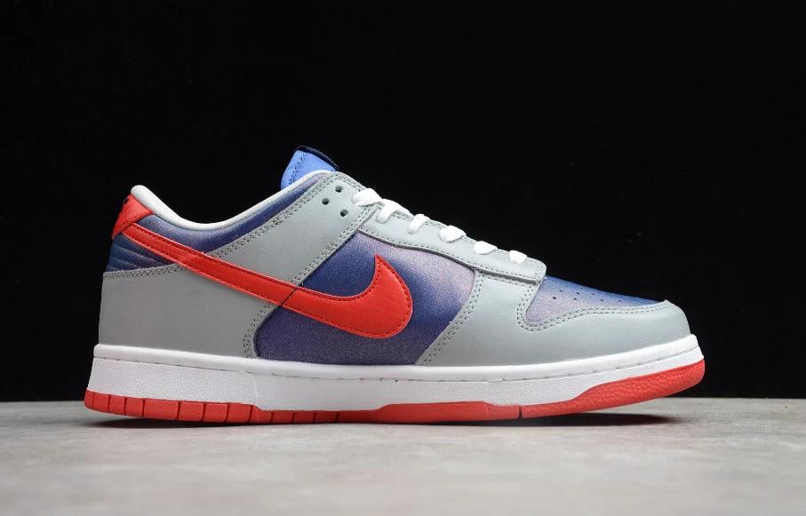 NK Dunk Low Samba Gray Blue Red by Air Jordan