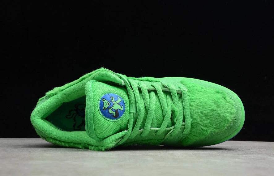 NK Dunk Low Grateful Dead Bears Green by Air Jordan