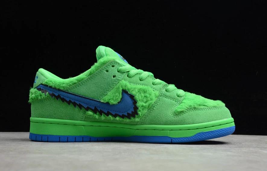 NK Dunk Low Grateful Dead Bears Green by Air Jordan