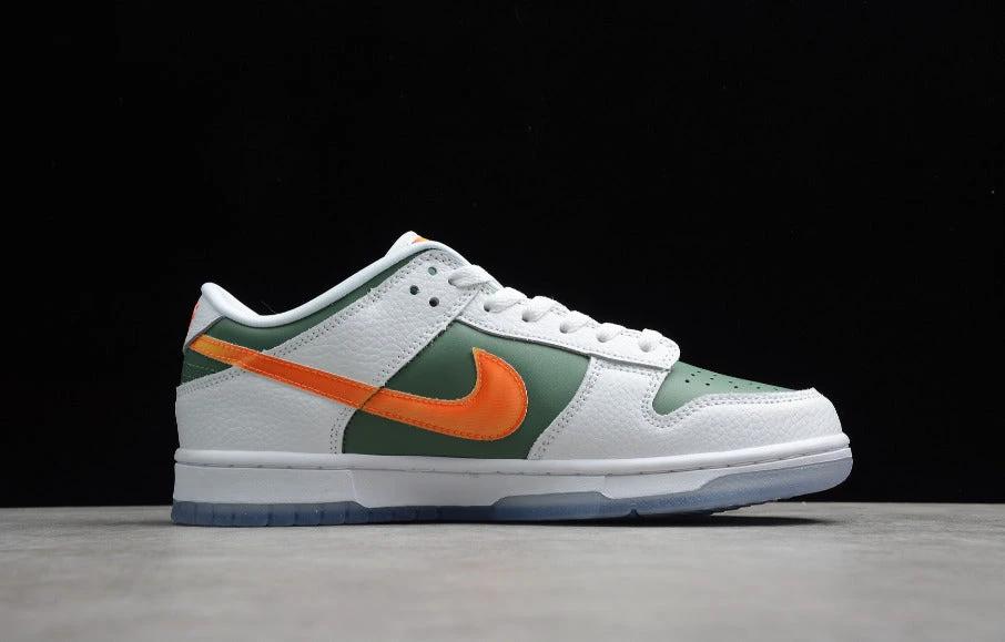 NK Dunk Low 'NY vs. NY' White Green Orange by Air Jordan