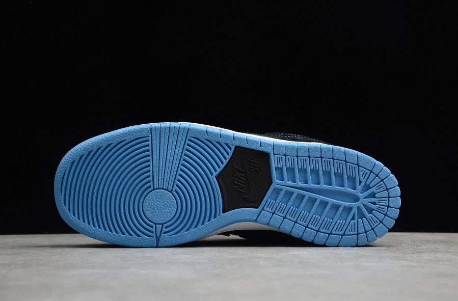 NK Dunk Low Black University Blue by Air Jordan