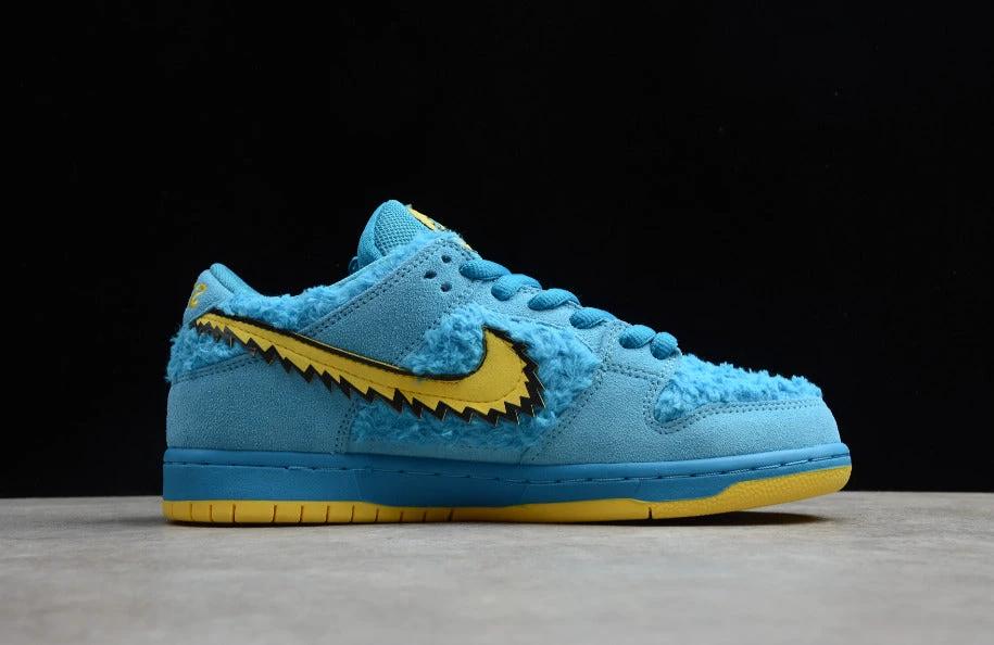 NK Dunk Low Grateful Dead Bears Blue by Air Jordan
