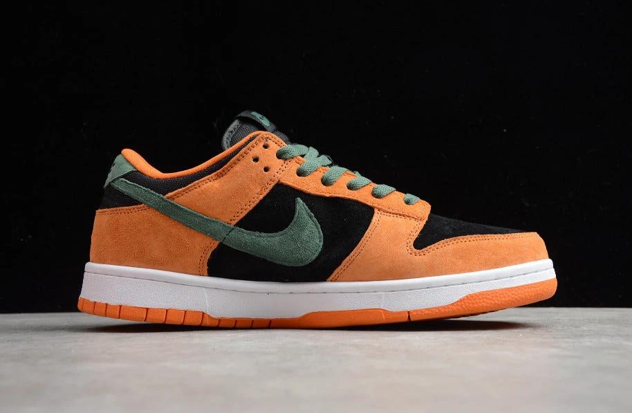 NK Dunk Low “Ceramic” Black Orange by Air Jordan