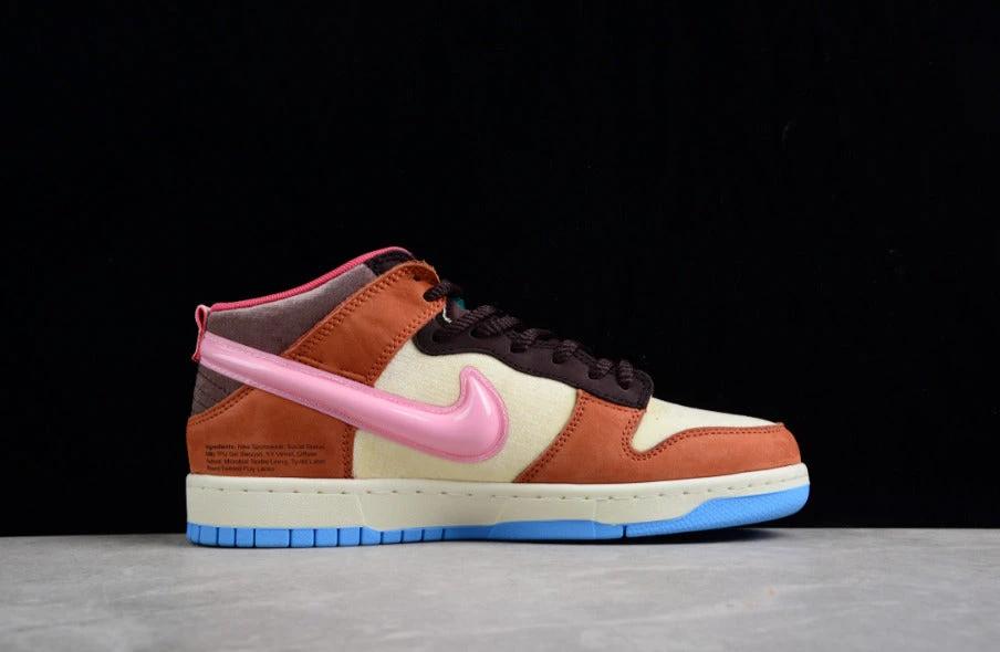 Social Status X NK Dunk Free Lunch Chocolate Milk by Air Jordan