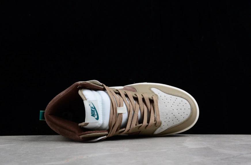 NK Dunk High Light Chocolate by Air Jordan