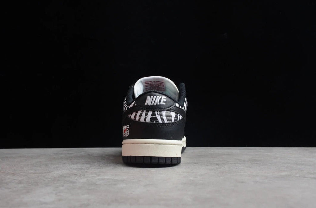 Quartersnacks X NK Dunk Low Zebra by Air Jordan
