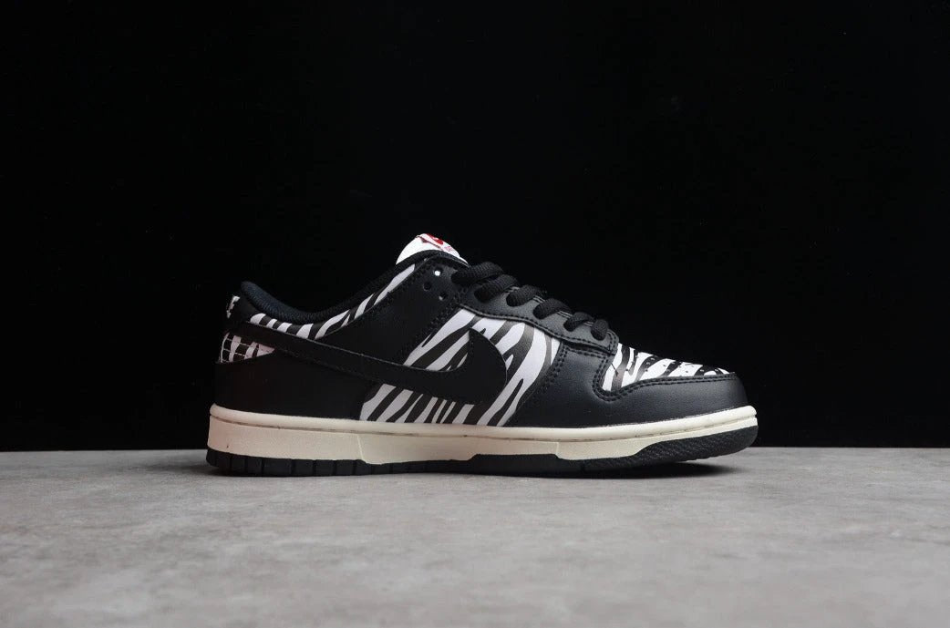 Quartersnacks X NK Dunk Low Zebra by Air Jordan