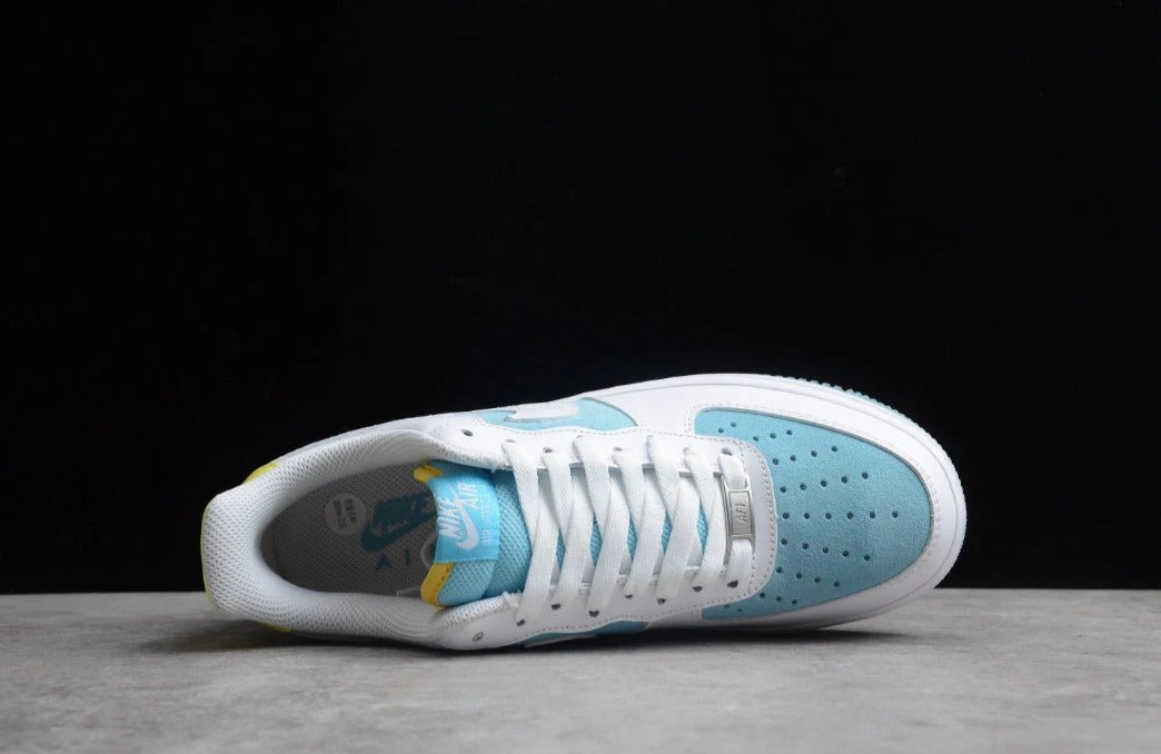 Air Force 1 '07 Low White Light Blue by Air Jordan