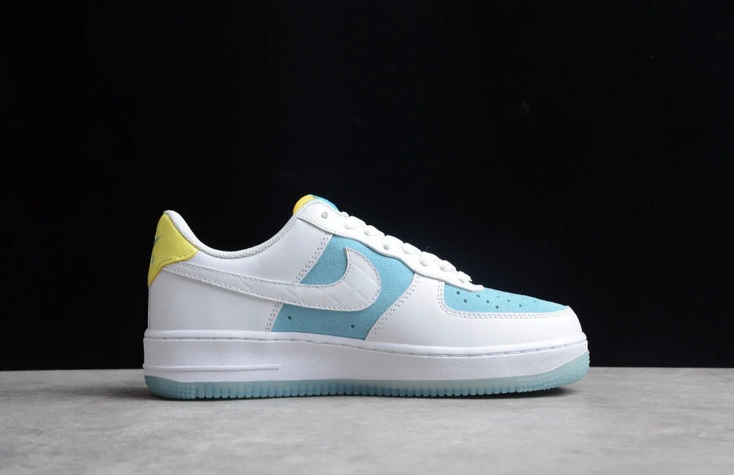 Air Force 1 '07 Low White Light Blue by Air Jordan