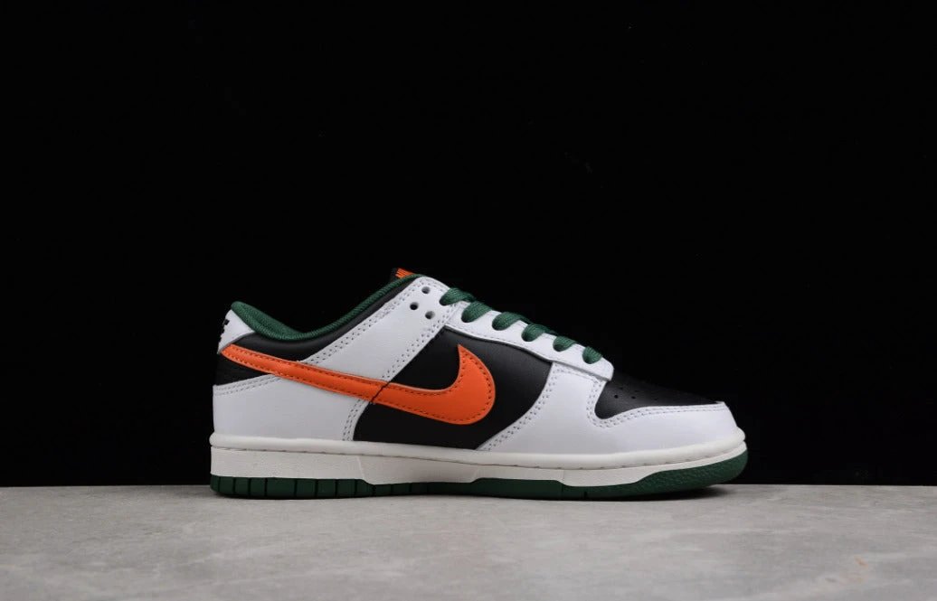 NK Dunk Low White Black Green by Air Jordan