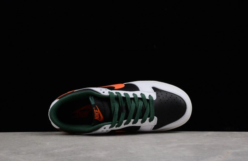 NK Dunk Low White Black Green by Air Jordan