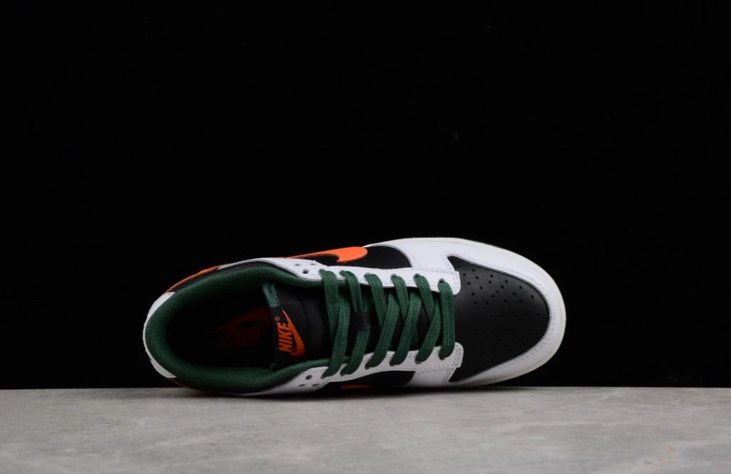 NK Dunk Low White Black Green by Air Jordan