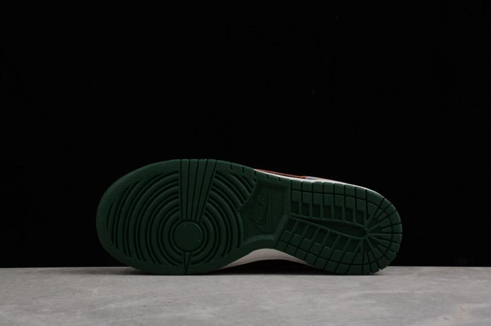 NK Dunk Low White Black Green by Air Jordan