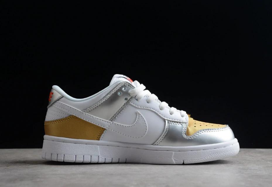 NK Dunk Low Silver Gold by Air Jordan