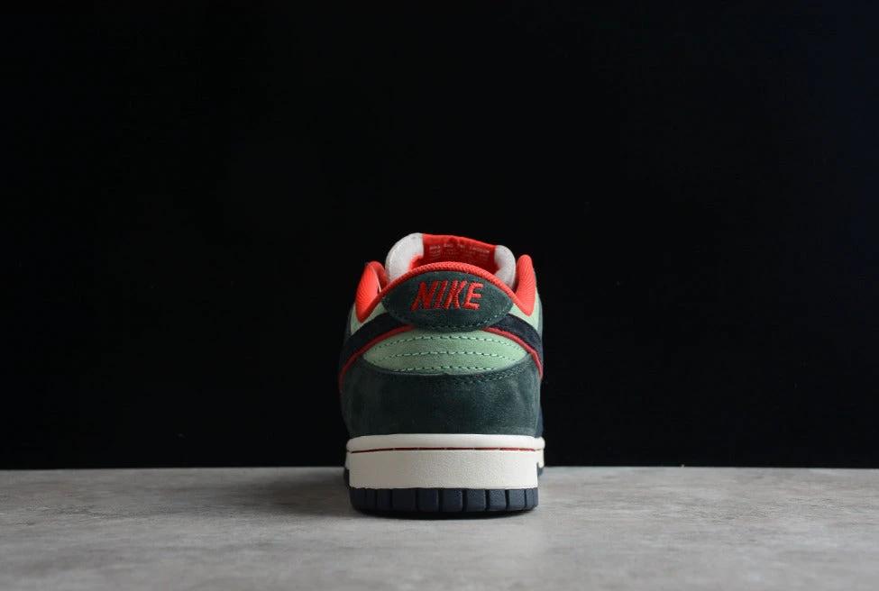 Otomo Katsuhiro X NK Dunk Low Steamboy OST Orchid Red Blackish Green by Air Jordan