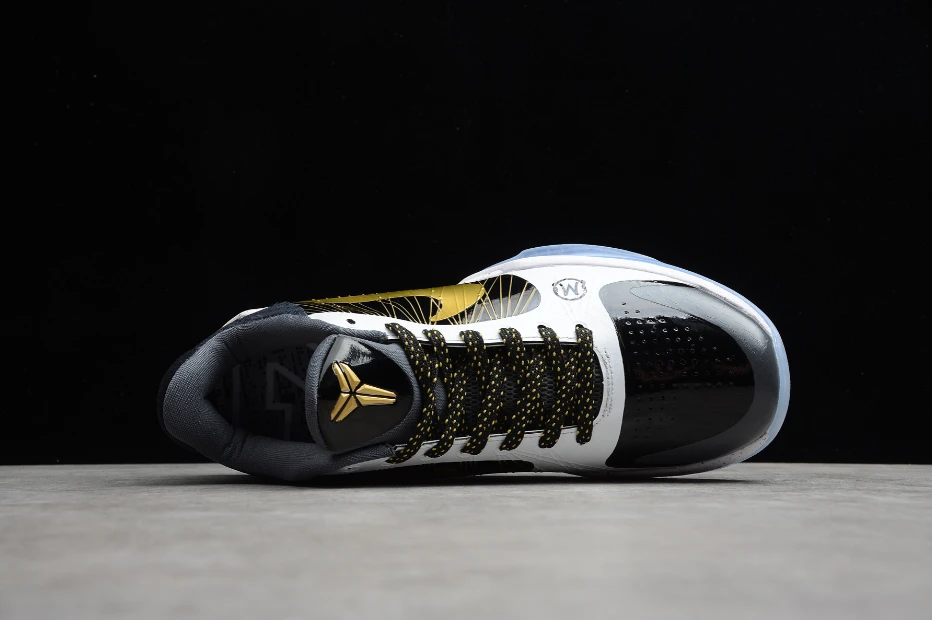 NK Kobe 5 Protro Black White Gold by Air Jordan
