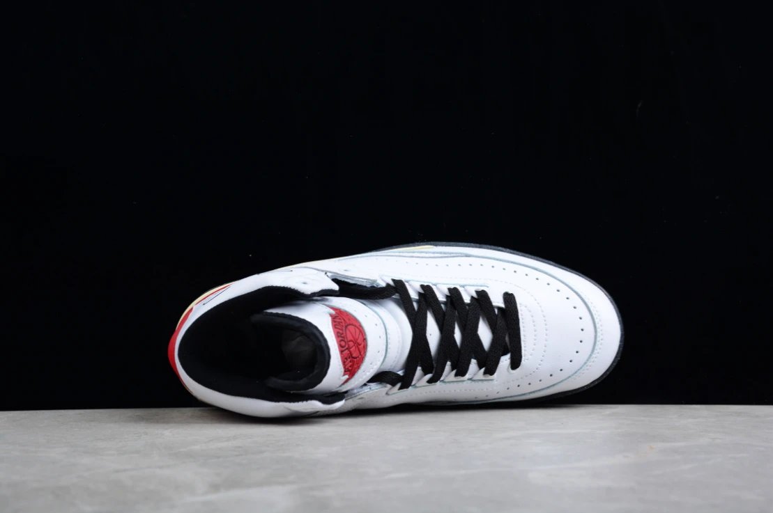 Off-White X Air Jordan 2 High White Varsity Red by Air Jordan