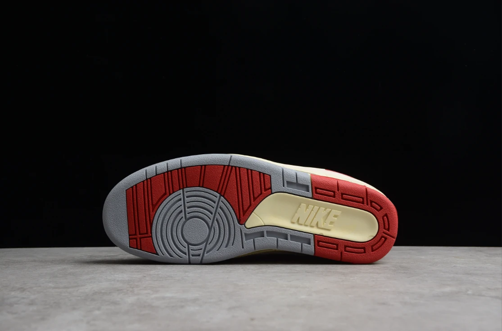 Off-White X Air Jordan 2 Low White Varsity Red by Air Jordan