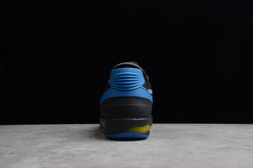 Off-White X Air Jordan 2 Retro Low SP Black Blue by Air Jordan