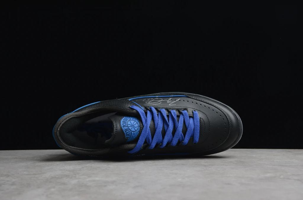 Off-White X Air Jordan 2 Retro Low SP Black Blue by Air Jordan