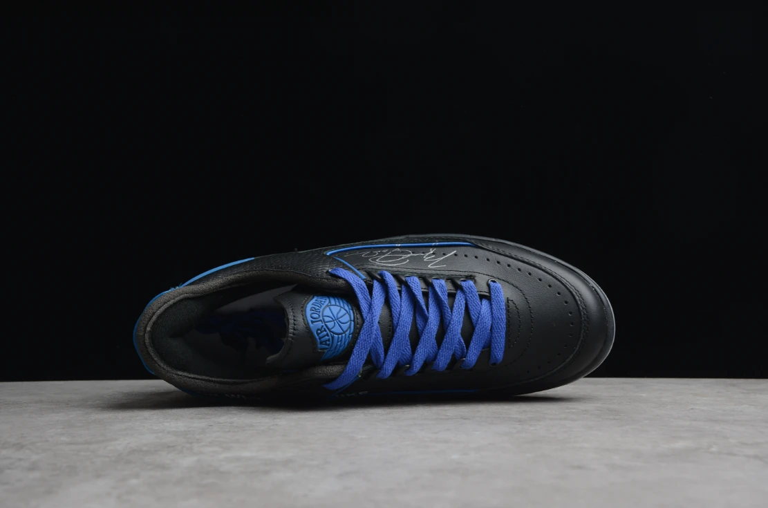 Off-White X Air Jordan 2 Retro Low SP Black Blue by Air Jordan