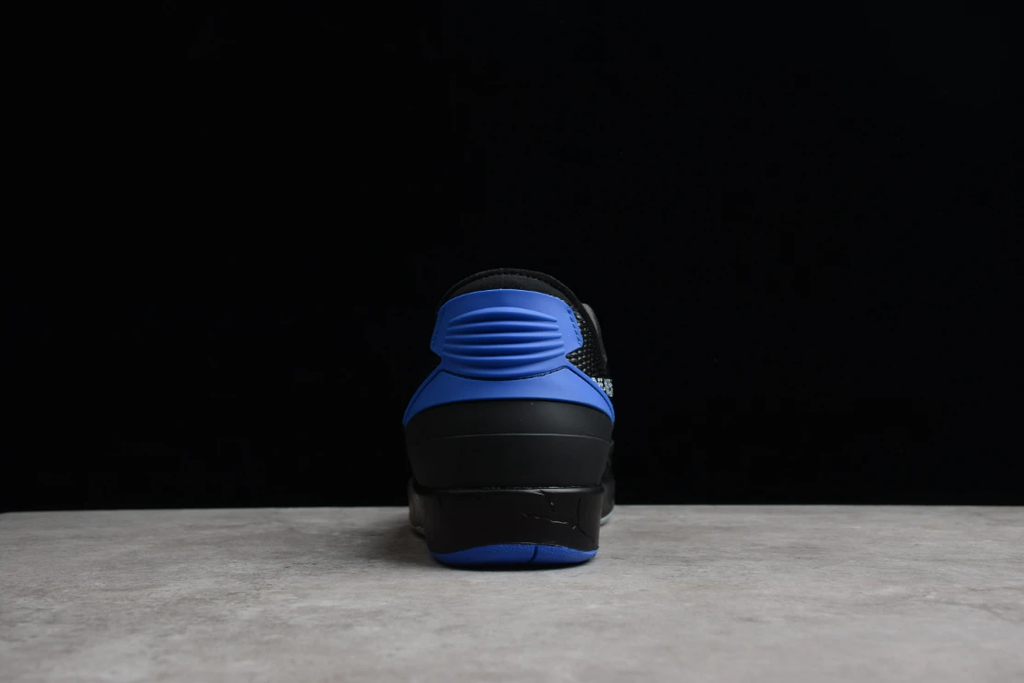Off-White X Air Jordan 2 Low Black Varsity Royal by Air Jordan