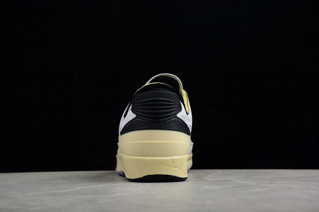 Off-White X Air Jordan 2 Low White Yellow by Air Jordan
