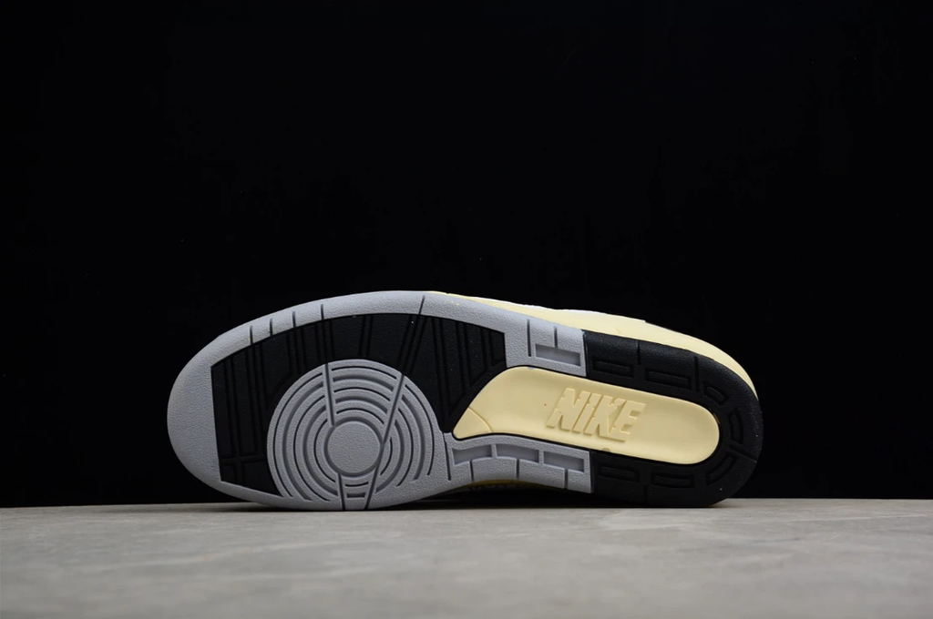 Off-White X Air Jordan 2 Low White Yellow by Air Jordan