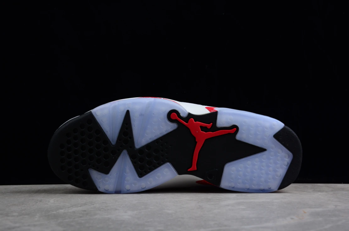 Air Jordan 6 'White and University Red' by Air Jordan