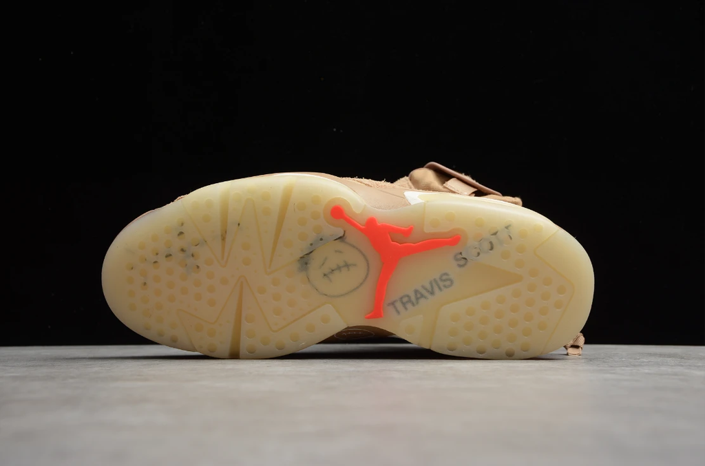 Travis Scott X Air Jordan 6 Retro 'British Khaki' by Air Jordan