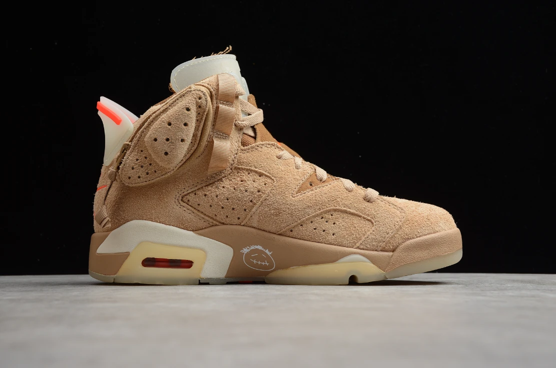 Travis Scott X Air Jordan 6 Retro 'British Khaki' by Air Jordan