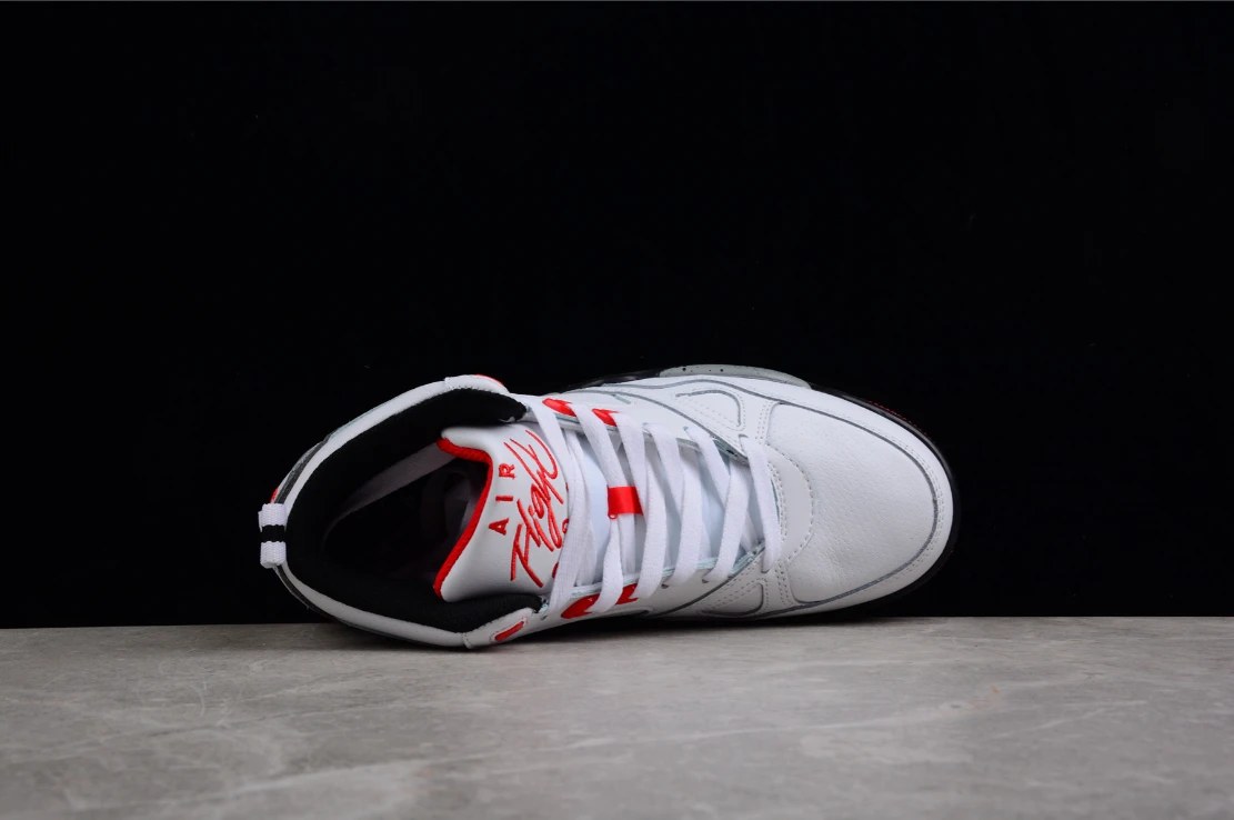 NK Air Flight 13 Retro White University Red Dark Grey by Air Jordan