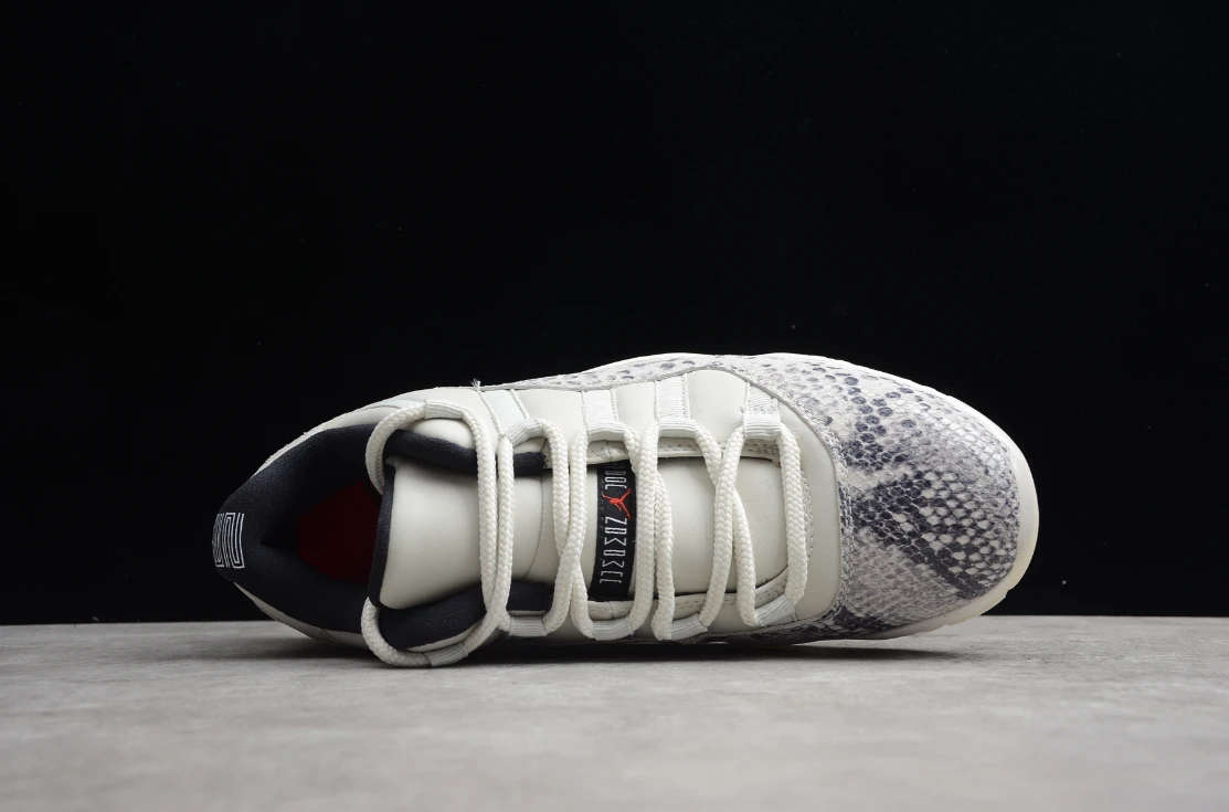 Air Jordan 11 Retro Low Snake Light Bone by Air Jordan