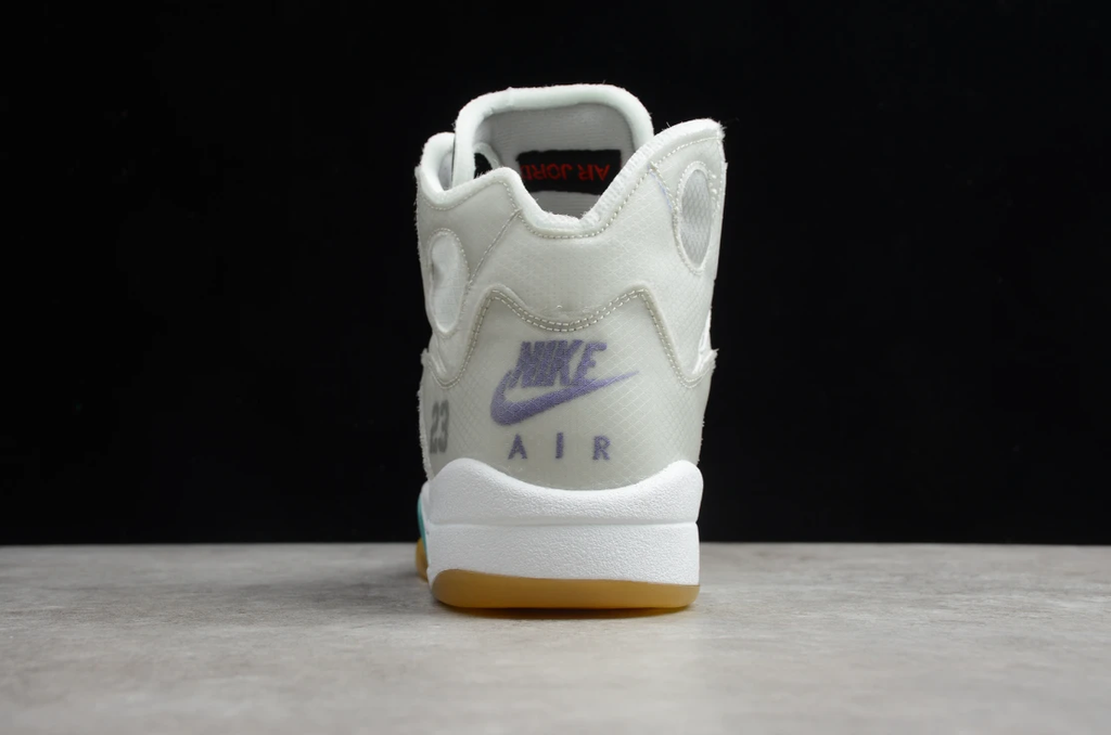Off-White X Air Jordan 5 Grey Green by Air Jordan