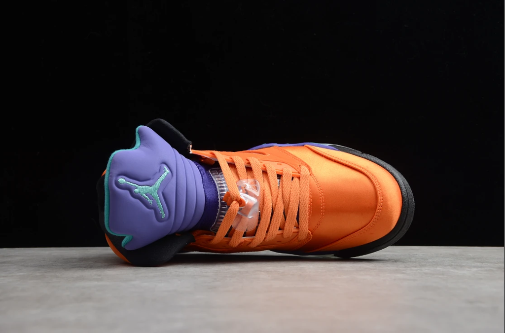 Air Jordan 5 Retro Orange Purple Green by Air Jordan