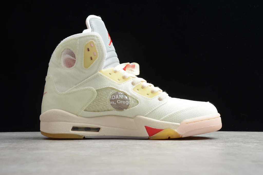 Air Jordan 5 Retro Off-White Sail by Air Jordan