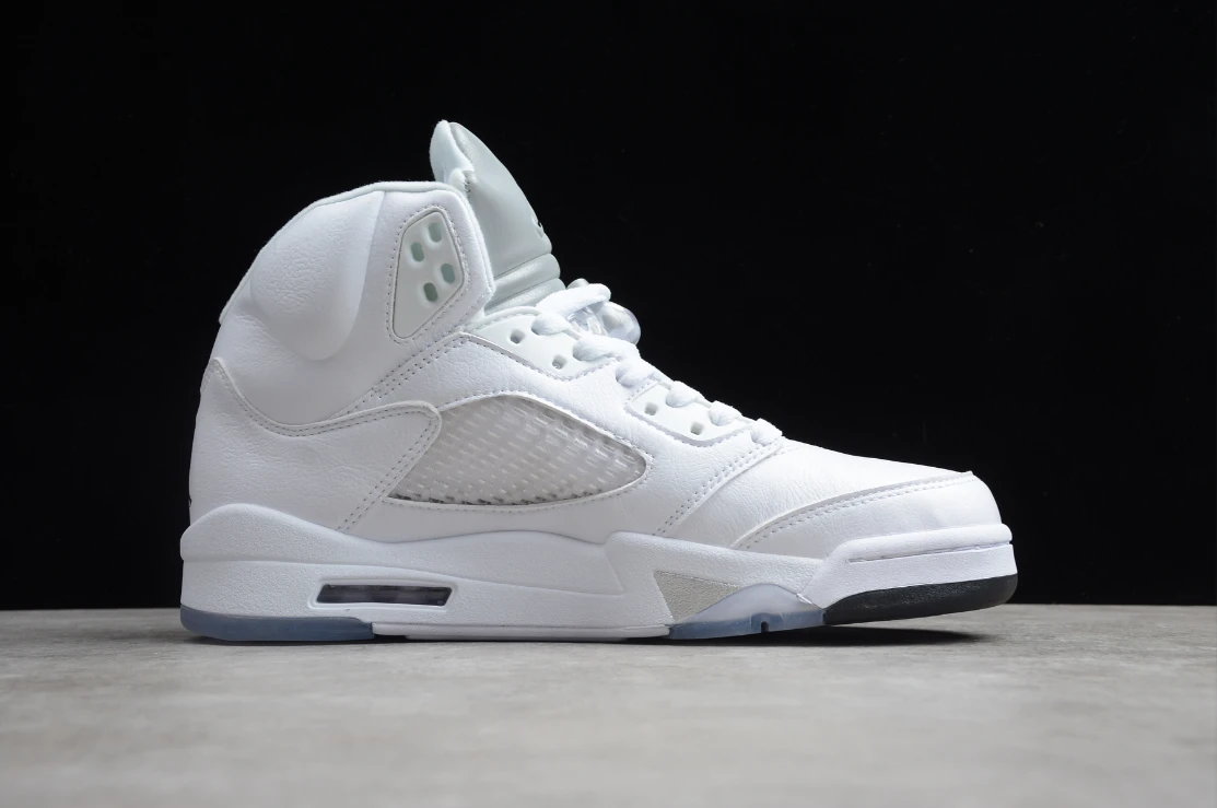 Air Jordan 5 Retro Metallic White by Air Jordan