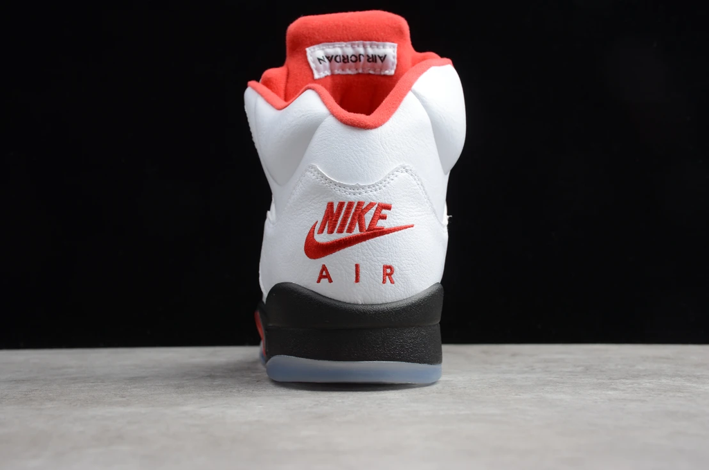 Air Jordan 5 Retro Fire Red Silver Tongue (2020) by Air Jordan
