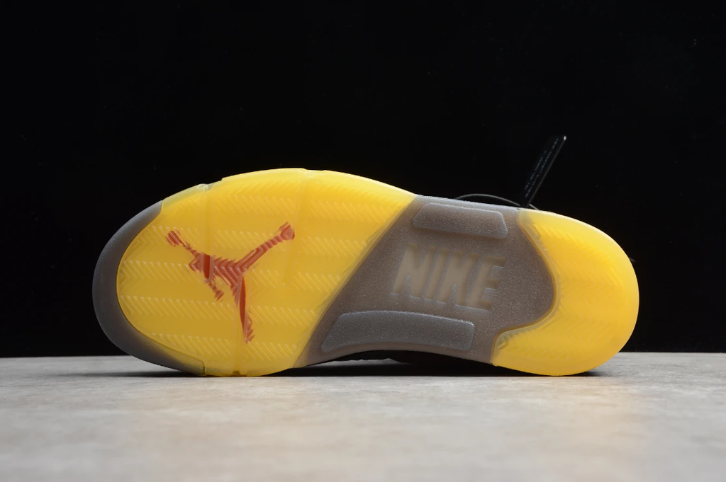 Air Jordan 5 Retro Off-White Black by Air Jordan