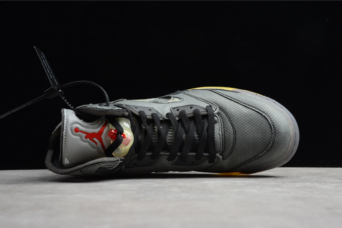 Air Jordan 5 Retro Off-White Black by Air Jordan