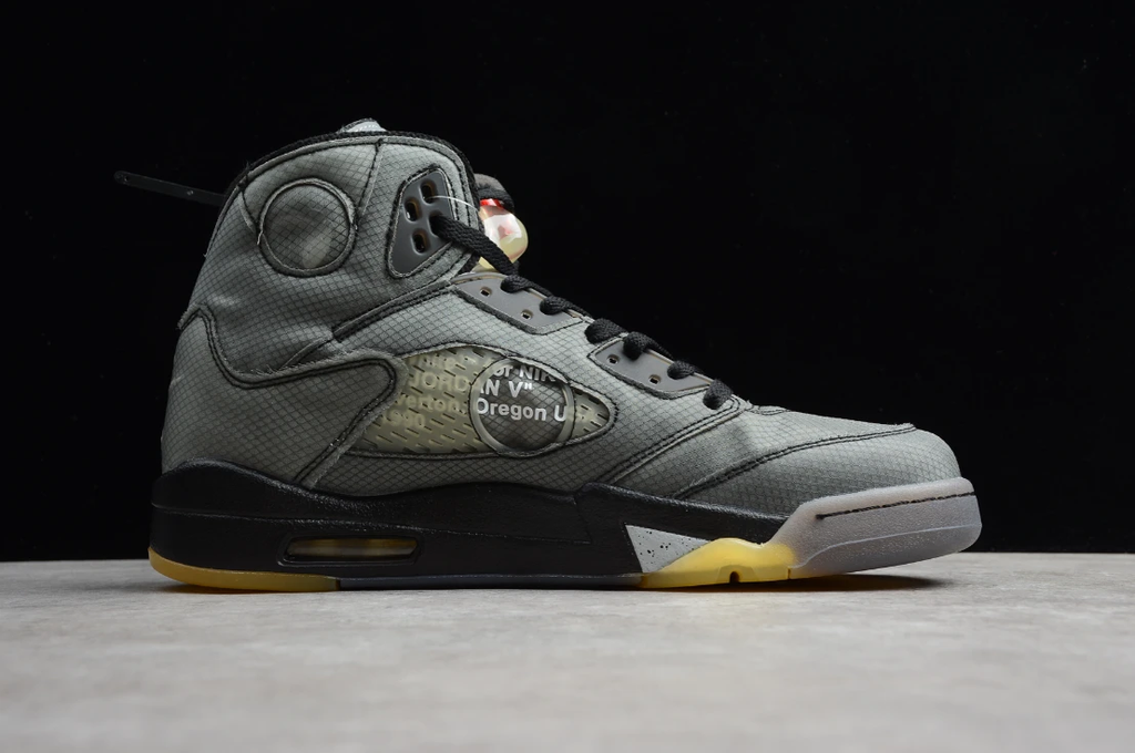 Air Jordan 5 Retro Off-White Black by Air Jordan